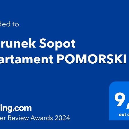 Kierunek Sopot Apartament Pomorski 外观 照片