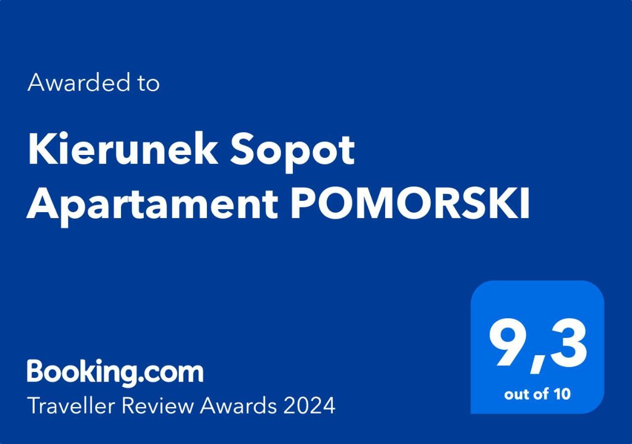 Kierunek Sopot Apartament Pomorski 外观 照片